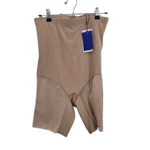 NWT Honeylove SuperPower Short Sand Beige Large High Compression Shapewear